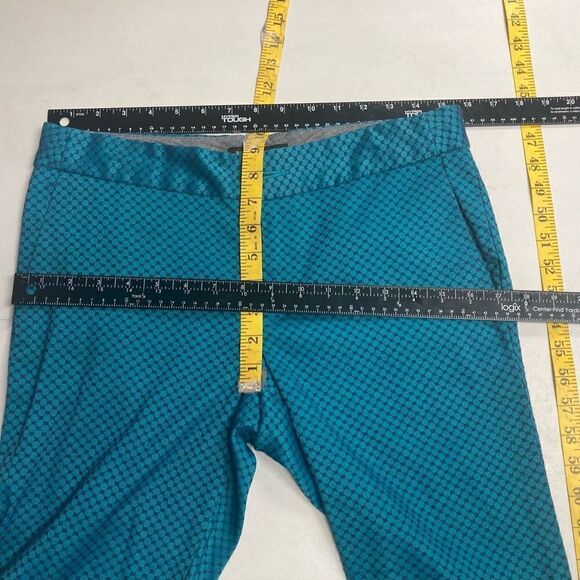 BANANA REPUBLIC Women’s Hampton Fit Pants Blue Green  Size 4 Inseam 26” READ - Picture 3 of 8